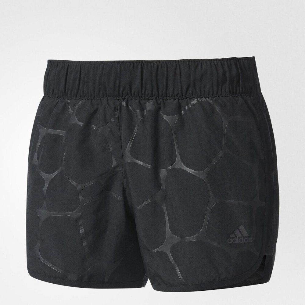 Adidas Women's M10 Energized Boost Running Shorts Black Size L 3" Inseam